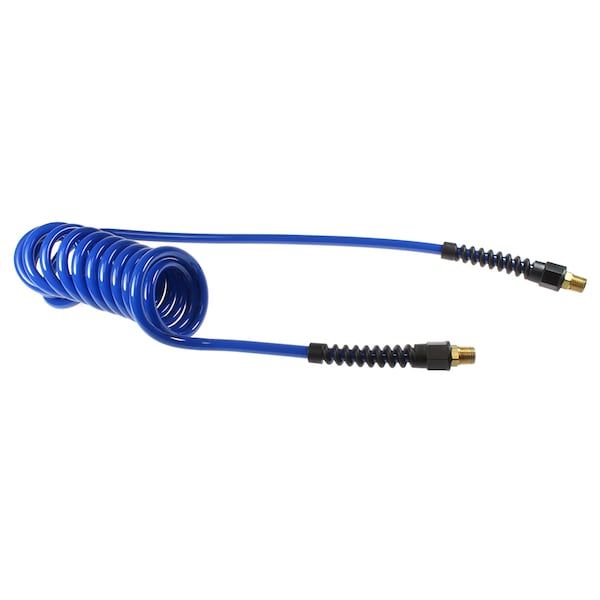 Flexcoil 1/4 ID x 10 ft 3/8 MPT Rigid Dark Blue